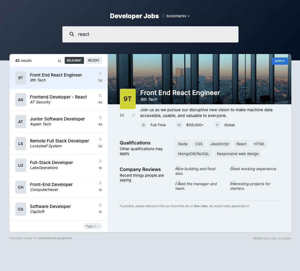 Developer Jobs